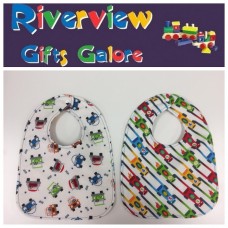Reversible Bib - Cars Reversible Bib - Cars